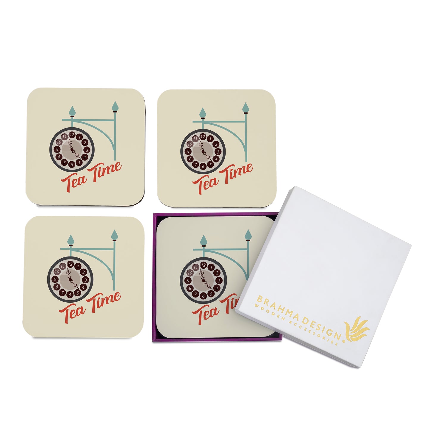 Tea Time Coaster