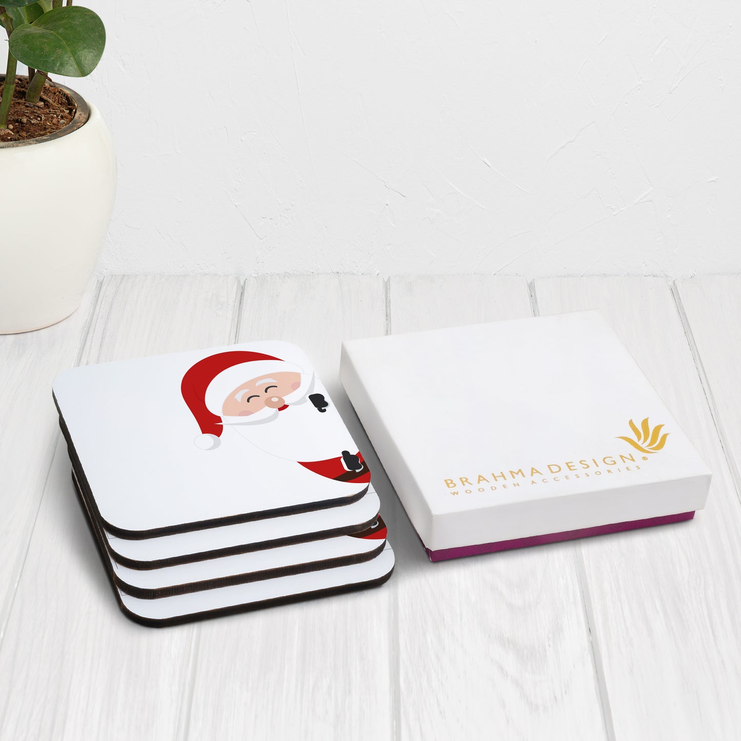 Xmas Santa Coaster