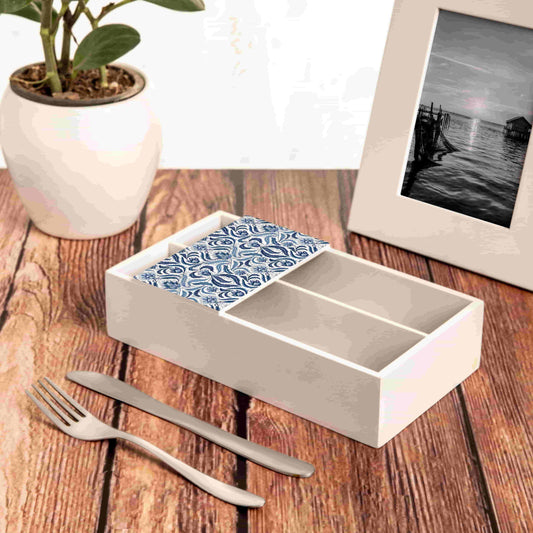 Liena Blue Cutlery Tray