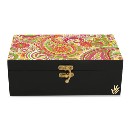 Yellow Paisley Gift Box-M