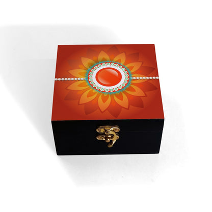 Rakhi Pearl Gift Box-S